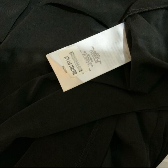 NWOT Susan Graver Artisan Liquid Knit Black Top Overlay Jewel Embellished Small - Picture 6 of 13